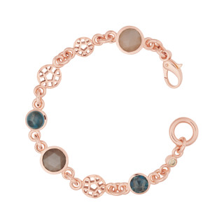 Roségold, Armschmuck, Bron Toujours Ajour Armband, Ref: 8AR4034MIX2CBR