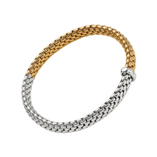 Weißgold, Armschmuck, FOPE Vendôme Flex'it Armband, Ref: 01M02B2_BB_2_XBX_00S