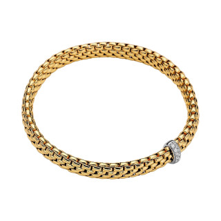 Weißgold, Armschmuck, FOPE Vendôme Flex'it Armband, Ref: 56002BX_BB_G_XBX_00L