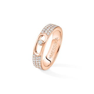 Roségold, Ringe, Messika Move Joaillerie Ehering, Ref: 13555-PG
