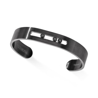 Titan, Armschmuck, Messika Move Titanium Black Armspange, Ref: 06553-TB