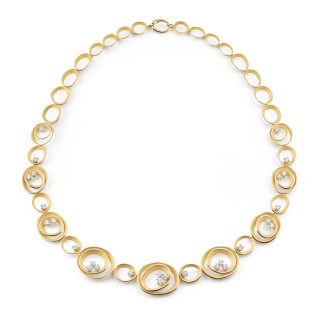 Gelbgold, Halsschmuck, Cammilli Dune Solar Collier, Ref: GCO3380U