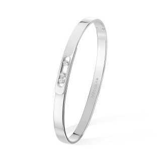 Weißgold, Armschmuck, Messika Move Noa Diamant Armreif, Ref: 10092-WG