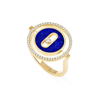 Gelbgold, Ringe, Messika Lucky Move Ring KM Lapislazuli, Ref: 11951-YG