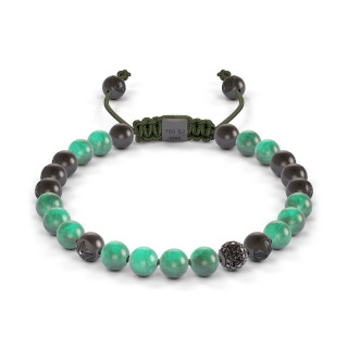 Weißgold, Armschmuck, Shamballa Jewels Non-Braided Armband, Ref: D182021-M