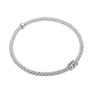Weißgold, Armschmuck, FOPE Prima Flex'it Armband, Ref: 74608BX_BB_R_XBX_00L