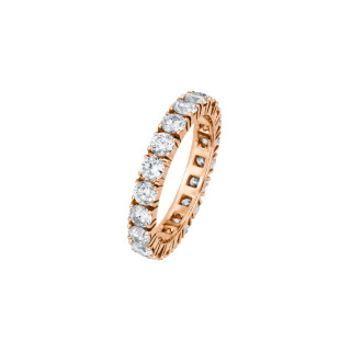 Roségold, Ringe, Juwelier Jasper Schmuck Memoire-Ring, Ref: 003.9586