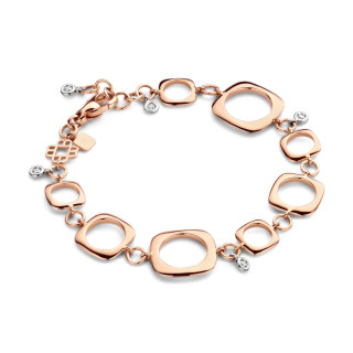 Roségold, Armschmuck, Bigli Elements Armband, Ref: 20A36R_18,5