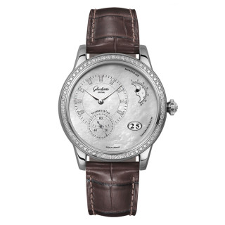  Glashütte Original PanoMatic Luna, Ref: 1-90-12-01-12-02