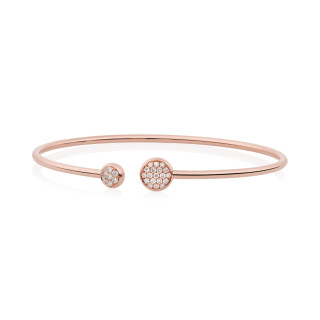 Roségold, Armschmuck, Bron Reflex Armreif, Ref: 7AR4024BR