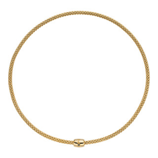 Gelbgold, Halsschmuck, FOPE Prima Flex'it Halskette, Ref: 07F08CX_BN_G_XGX_037