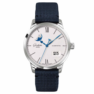 Glashütte Original Senator Excellence Panoramadatum Mondphase, Ref: 1-36-04-01-02-34