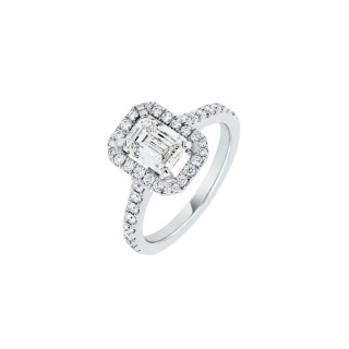 Weißgold, Ringe, Juwelier Jasper Schmuck Fabio Brillantring, Ref: 001.127703
