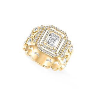 Gelbgold, Ringe, Messika D-Vibes mehrreihiger Ring, Ref: 12445-YG