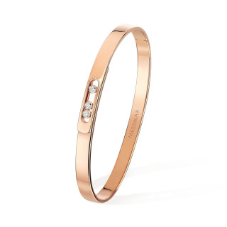 Roségold, Armschmuck, Messika Move Noa Diamant Armreif, Ref: 10092-PG