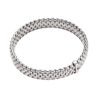 Weißgold, Armschmuck, FOPE Panorama Flex'it Armband, Ref: 01M04BX_BN_B_XBX_00S
