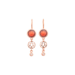 Roségold, Ohrringe, Bron Toujours Ajour Ohrschmuck, Ref: 8OR4842HEBCBR