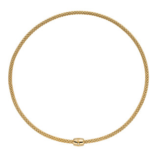 Gelbgold, Halsschmuck, FOPE Prima Flex'it Halskette, Ref: 07F08CX_BB_G_XGX_037
