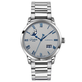  Glashütte Original Senator Excellence Panoramadatum Mondphase, Ref: 1-36-24-02-02-71