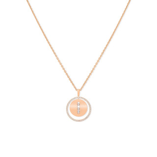 Roségold, Halsschmuck, Messika Lucky Move MM Collier, Ref: 07394-PG