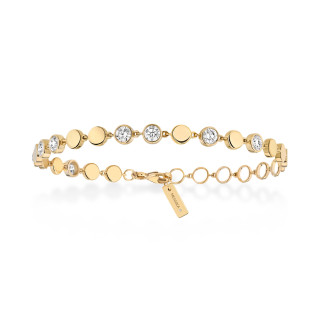 Gelbgold, Armschmuck, Messika D-Vibes Armband MM, Ref: 12484-YG