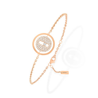 Roségold, Armschmuck, Messika Lucky Move Pavé PM Armband, Ref: 07541-PG