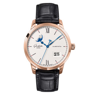  Glashütte Original Senator Excellence Panoramadatum Mondphase, Ref: 1-36-04-02-05-61