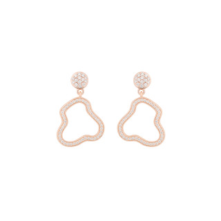 Roségold, Ohrringe, Bron Joy Cloud Ohrschmuck, Ref: 8OR4921BR