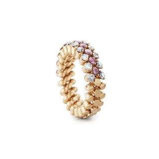 Roségold, Ringe, Serafino Consoli Brevetto Multi-Size Ring, Ref: RMS 3H2 RG WD PS