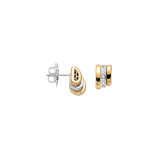 Gelbgold, Ohrringe, FOPE Prima Ohrstecker, Ref: 74408OX_BB_G_GBG_000