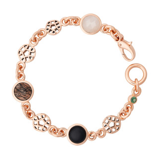 Roségold, Armschmuck, Bron Toujours Ajour Armband, Ref: 8AR4022MIX01
