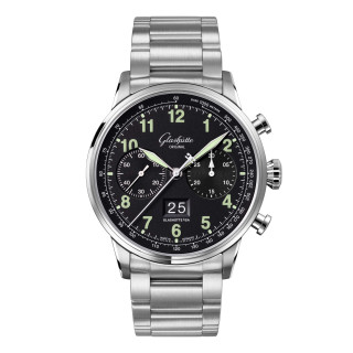  Glashütte Original Senator Chronograph Navigator, Ref: 1-37-24-20-12-71