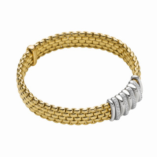 Weißgold, Armschmuck, FOPE Panorama Flex'it Armband, Ref: 58804BX_BB_G_BBX_00S