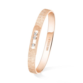 Roségold, Armschmuck, Messika Move Noa Ciselé Armreif, Ref: 14481-PG