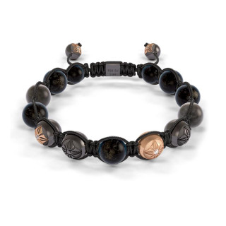 Roségold, Armschmuck, Shamballa Jewels Braided Armband, Ref: D184361-XL