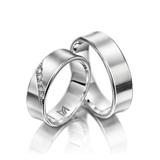  Meister Trauringe Classics, Ref: 112.8826.01/112.8826.00-W