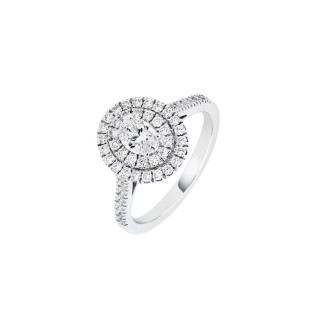 Weißgold, Ringe, Juwelier Jasper Schmuck Fabio Brillantring, Ref: 001.127661