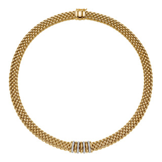 Gelbgold, Halsschmuck, FOPE Panorama Collier, Ref: 58812CX_BB_G_GBX_042