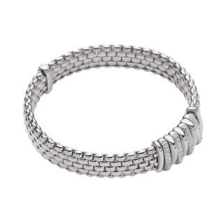 Weißgold, Armschmuck, FOPE Panorama Flex'it Armband, Ref: 58804BX_BB_B_BBX_00S