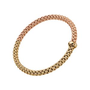 Solo Flex'it Armband mit zweifarbigem Geflecht