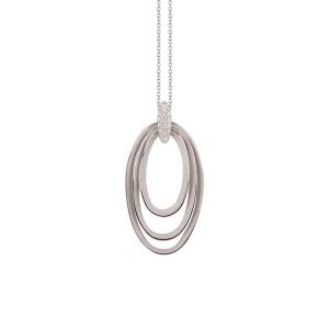 Dune Chic Pavé Anhänger mit Halskette