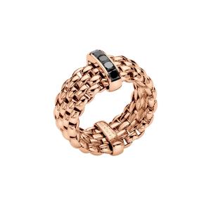 Panorama Flex'it Ring mit schwarzen Diamanten