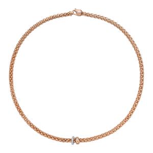 Solo Flex'it Collier mit Diamanten