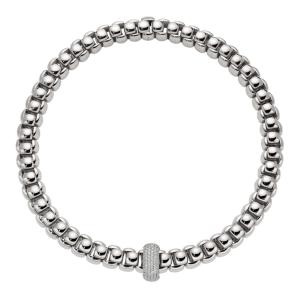 Luna Halskette mit Pavé Diamanten