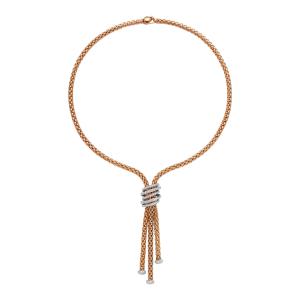 Solo Halskette mit Diamanten