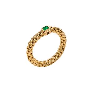 Souls Flex'it Ring mit Smaragd