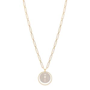 Lucky Move Long Pavé GM Collier