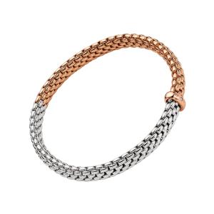 Vendôme Flex'it Armband mit zweifarbigem Geflecht