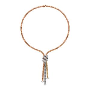 Solo Halskette mit Diamanten