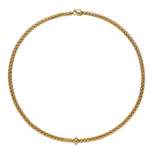 Solo Halskette mit Diamanten
